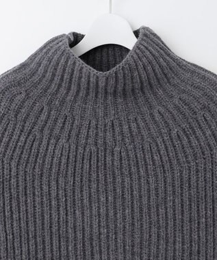 23区 【SLOW/一部店舗限定】ニットトータル フリンジ ネックウォーマ― ライトグレー系