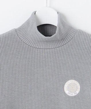 23区GOLF 【WOMEN】【吸湿発熱】グランサーモ モックネック カットソー ライトグレー系