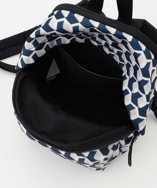 Y'SACCS キュービックモノグラム　ミニリュックサック ネイビー