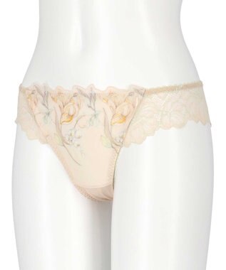 AMPHI Ｔバックショーツ 【Glama-Rich グラマリッチ 脇スッキリ・ライトタイプ】 BYJ685とペア ソング ショーツ PYJ585 アンフィ／ワコール オレンジ