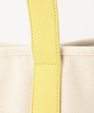 UNBILLION cachecache ワンハンドルバケツ型パーテーショントートバッグ イエロー