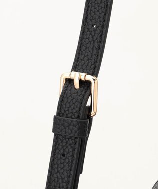 LA BAGAGERIE ソフトシュリンク2WAYハンドバッグ large ブラック
