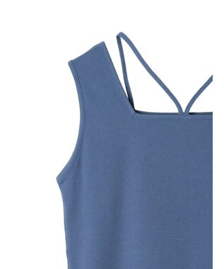 Green Parks マルチストラップテレコタンク Blue