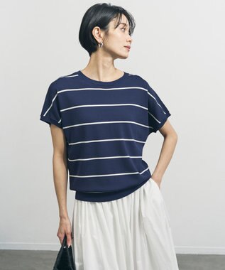 UNFILO L 【新色追加】スゴ機能美ニット コンパクト [NEW]ネイビーボーダー