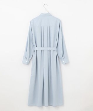 自由区 L 【抗菌/サスティナブル/セット着用可】EASY SET UP ワンピース サックスブルー系