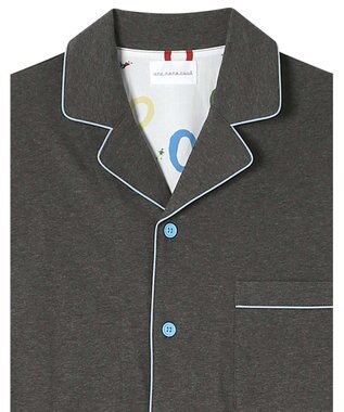 une nana cool 【綿100％】ラスティック天竺メンズパジャマ　ＭＡＤＥ　ＷＩＴＨ　ＬＩＢＥＲＴＹ　ＦＡＢＲＩＣ GB