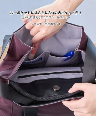 ROOTOTE 3667【ルーポケットが主役!】LT.セオルー.フロントオープン-A 02：ワイングレー