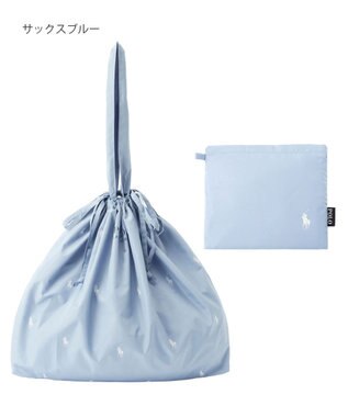 POLO RALPH LAUREN ポケッタブルレインバッグ ポロポニーカラー