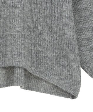 Green Parks シアーゆったりニットプルオーバー Gray