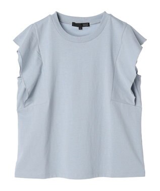 Green Parks ・ＳＵＧＡＲ　ＳＰＯＯＮ【ＣＯＯＬ】フレンチスリーブＴＥＥ Blue