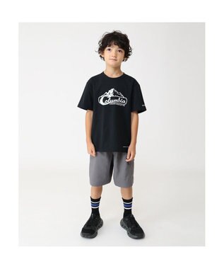 Columbia Columbia/ 【KIDS】ライトキャニオングラフィックショートスリーブTシャツ /コロンビア Black