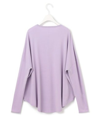 ICB 【洗える】 ヴィスコースワイド プルオーバー ライトグレープ系