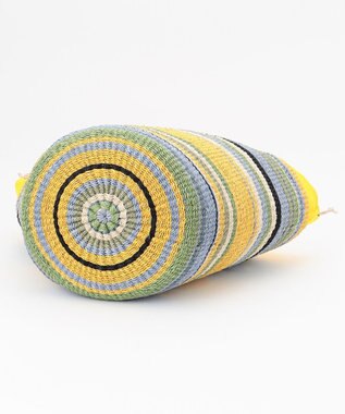 ONWARD CROSSET SELECT 【VIOLAd’ORO】MIRO アバカカラーボーダーバッグ L yellow×blue