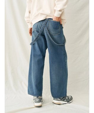 CRAFT STANDARD BOUTIQUE 【２ｗａｙ】デニムサロペットパンツ Indigo