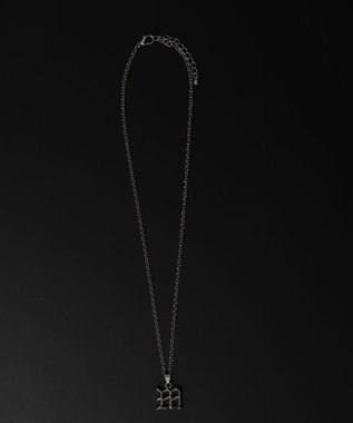 WEGO Mイニシャルネックレス 柄4