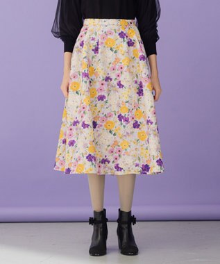 TOCCA 【洗える！】MIRAGE スカート ライラック系5