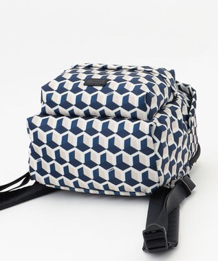 Y'SACCS キュービックモノグラム　ミニリュックサック ネイビー