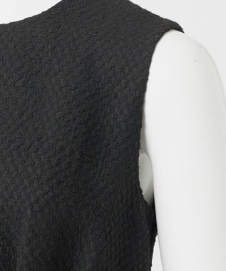 23区 【R(アール)】ジャカード ワンピース ブラック系