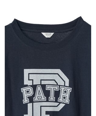 AMERICAN HOLIC アルファベット　ＴＥＥ1 Navy