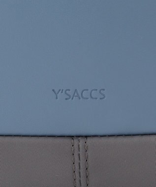 Y'SACCS ブロックモチーフポシェット ブルー【web限定カラー】