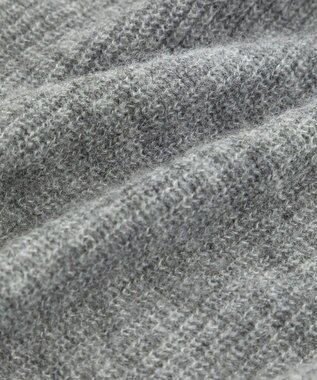 Green Parks シアーゆったりニットプルオーバー Gray