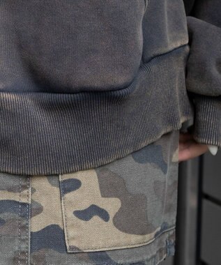 WEGO 裏起毛ファーフードBIGZIPパーカー ブラックその他