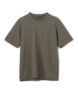 JOSEPH HOMME 新素材【新色追加】ハイゲージベアスムース　クルーネックＴシャツ 【新色】ダークグリーン系