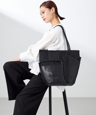 Y'SACCS 【Y'SACCS Gene Line】オーブ トートバッグ Medium ブラック