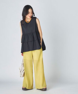 OP／FILA 【Ocean Pacific】水陸両用ロングパンツ イエロー