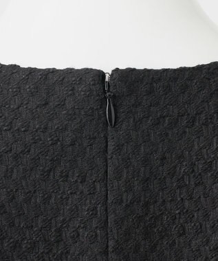 23区 【R(アール)】ジャカード ワンピース ブラック系