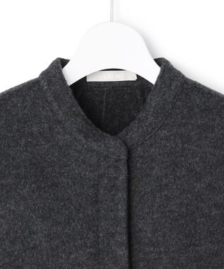 ICB L ウーレットシャギー ブルゾン チャコール