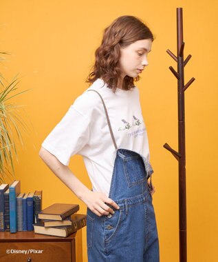 AMERICAN HOLIC 【TOY STORY】ヴィンテージ加工グラフィックTシャツ Off White