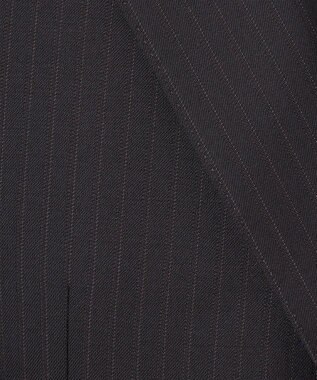 GOTAIRIKU シワになりにくい【御幸毛織/みゆきけおり】DRY SPINNER(ドライスピナー)スーツ（ブラウンストライプ） ダークブラウン系1