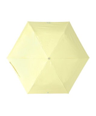 MOONBAT 【軽量】POLO RALPH LAUREN 晴雨兼用日傘 折りたたみ傘 PP刺繍／遮光 遮熱 UV ライトイエロー×ターコイズ
