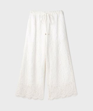GRACE CONTINENTAL レースイージーパンツ ホワイト