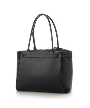 UNBILLION 【テレビ ドラマ着用アイテム】ペルケ perche / WEB限定牛革ソフトA4ベルトトート ブラック