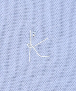 組曲 KIDS 【110-140㎝】 カノコポロワンピース サックスブルー