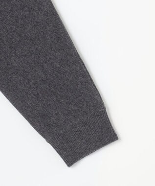 自由区 S ウールハイゲージニット ワンピース チャコール