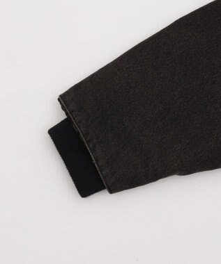 WEGO 【ユニセックス着用ITEM/MLサイズ展開】ワーカーズキルティングZIPジャケット デニムブラックソノタ