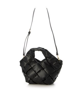 UNBILLION カシュカシュ cachecache / ボンディングメッシュ2wayトートバッグ ブラック