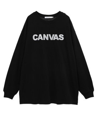 AMERICAN HOLIC ＣＡＮＶＡＳロゴカットプルオーバー Black