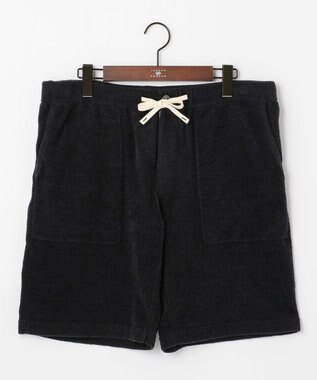 JOSEPH ABBOUD MOUNTAIN 【SPACE／UNISEX】ベアフリース ハーフパンツ ブラック系