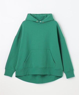 ANY 【8色展開・洗濯機可】春めきカラフルパーカー ピーコックグリーン