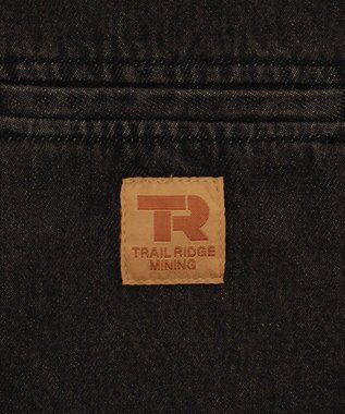 WEGO 【ユニセックス着用ITEM/MLサイズ展開】ワーカーズキルティングZIPジャケット デニムブラックソノタ