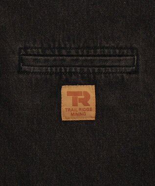 WEGO 【ユニセックス着用ITEM/MLサイズ展開】ワーカーズキルティングZIPジャケット デニムブラックソノタ