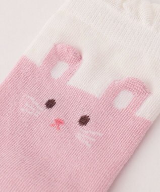 ANY KIDS 【3点セット】ソックス (ウサギポンポン) ホワイト系