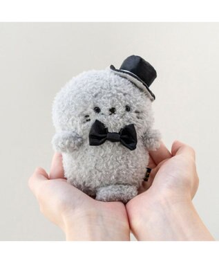 Mother garden しろたん モノクロ ぽてぽて マスコット 《しろたん》 単品 しろたん