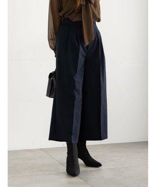 Te chichi パターンアソートワイドクロップトパンツ