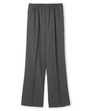 BEIGE， 【イージーケア・セットアップ対応】BATEAU / バックスリット ストレートパンツ Charcoal