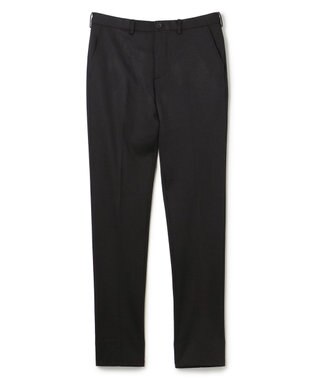 JOSEPH HOMME 新素材【ストレッチ/セットアップ対応】シルキーウールジャージー   テーパードパンツ / CITY ブラック系